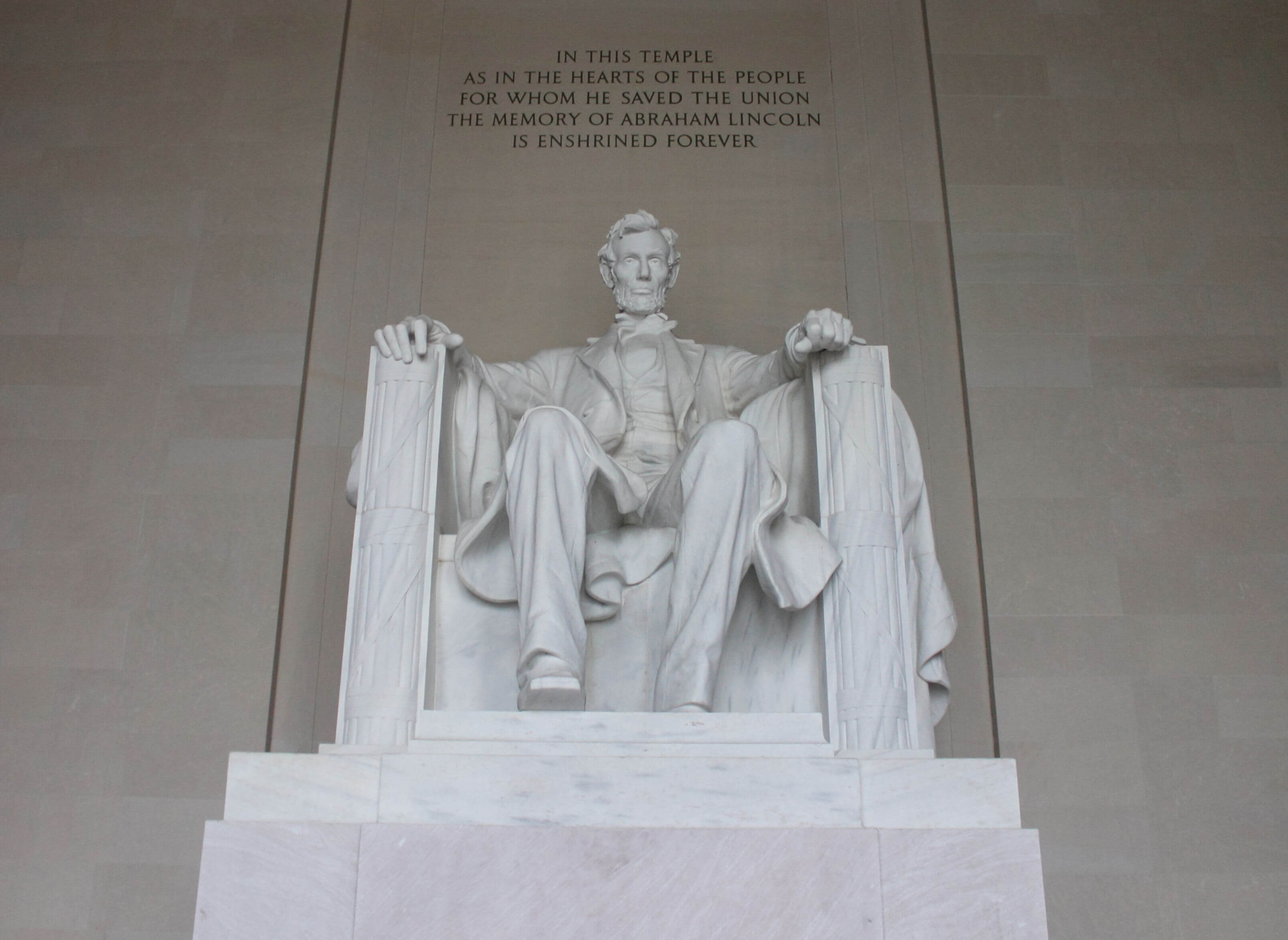 Mémoriaux à Washington DC - Lincoln memorial